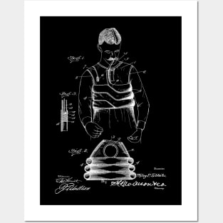 life preserver and swimming apparatus Vintage Patent Hand Drawing Posters and Art